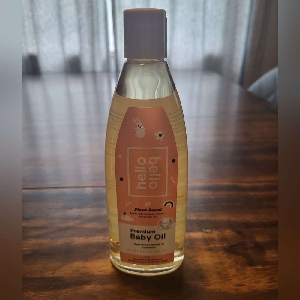 SEALED, UNUSED Hello Bello Unscented Baby Oil 9.5 fl oz